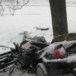 Teribilul accident rutier de vineri după-amiază, de pe DN 2E, în care patru tineri din satul Brăieşti, comuna Cornu Luncii, şi-au pierdut viaţa