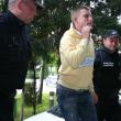 Unul dintre suspecţi, adus ieri după-amiază la DIICOT Suceava