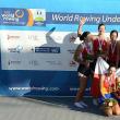 Echipajul de patru vâsle al României, medalie de aur în proba de 2.000 de metri