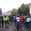Bicicliştii suceveni vor să anunţe că sunt şi ei în traficul din municipiul Suceava