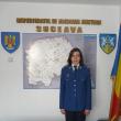 Sublocotenent Nicoleta Turculeţ, noul purtător de cuvânt al Jandarmeriei Suceava