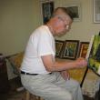 Ştefan Danilevici, pictorul care luptă cu boala Parkinson, expune la Biblioteca Municipală „G.T. Kirileanu”