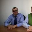 Liderii de sindicat Vasile Grumăzescu și Constantin Mandache