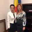 Deputatul Maricela Cobuz şi ministrul Sănătăţii, Sorina Pintea