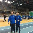 Atletul Andrei Dorin Rusu şi antrenorul Cristian Prâsneac la Istanbul