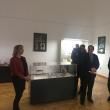 Gheorghe Flutur alături de primarul de Iași, Mihai Chirică, la vernisajul expoziţiei „Ștefan cel Mare. Din istorie în veșnicie”