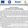 Lansarea proiectului „Revitalizarea zonei de agrement urbane din zona lacului de acumulare Siret-Rogojești”