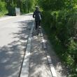 Trotuar spre zona de agrement Tătăraşi