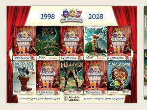 Emisiunea de mărci poştale „20 de ani - Opera Comică pentru Copii”