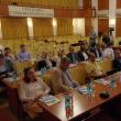 La începutul vizitei în judeţ diplomaţii s-au întâlnit cu autorităţile sucevene