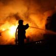 Două incendii în zona Câmpulung