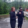 Prefectul Mirela Adomnicăi la inundaţii