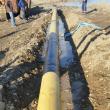 Noua conductă de gaz metan care alimentează municipiul Rădăuți