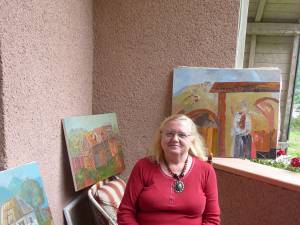 Artistul vizual Lucia Pușcașu