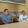 Dr. Dan Cionca, prof. univ. dr. Florin Ramadani, managerul Vasile Rîmbu și dr. Răzvan Bandac