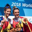 Geanina Beleaga si Ionela Cozmiuc (Lehaci) au castigat aurul mondial la dublu vasle categorie usoara