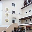 Personalităţi ale Unirii, imortalizate  pe peretele exterior al vilei