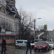 Lucrările de semaforizare a trecerii de pietoni de la Catedrala din intersecția Mărășești