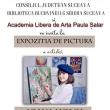 Expoziţia de pictură a artistei Ioana Holca, în vârstă de 10 ani, la Galeria Bibliotecii Bucovinei
