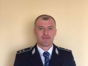 Comisarul de poliției Marius Ciotău, șeful Secției Rurale de Poliție Gălănești și președintele Corpului Național al Polițiștilor, organizația Suceava