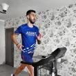 Mărșăluitorul Andrei Gafița pregătește calificările pentru Olimpiada de la Tokyo în apartamentul său, din cartierul Obcini