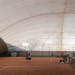 Primul teren de tenis cu zgură, acoperit, din Suceava, deschis non-stop