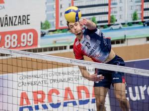 Alexandru Raţă este un voleibalist în plină ascensiune. Foto Sportul Ilustrat