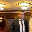 Deputatul Gheorghe Şoldan și ministrul Transporturilor, Sorin Grindeanu