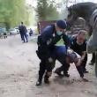 Jandarmii au fost nevoiți să intervină în forță