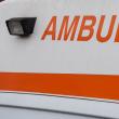 Femeia a fost transportată la Spitalul Județean Suceava
