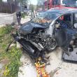 Accidentul cu doi răniți de la Frasin a fost provocat de șoferul care a intrat într-o balustradă
