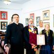 Vernisajul Expoziției „Hotarul Țării de sus” la Centrul Eparhial Suceava, artist plastic Mihail Gavril