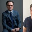 Managerul Spitalului Municipal Rădăuți, Dan Vatră (stânga), a demisionat. Noul manager este dr. Flaviu Sima, medicul-șef al secției ATI