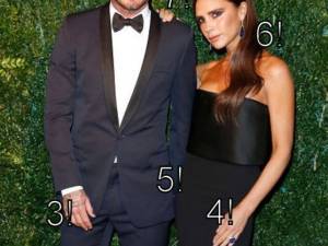 Limbajul nonverbal la David și Victoria Beckham
