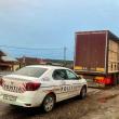 Autotrenul cu cherestea oprit la Vadu Moldovei Foto Daniel Bodnar