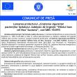 Lansarea proiectului „Creșterea siguranței pacienților Spitalului Județean de Urgență “Sfântul Ioan cel Nou&quot; Suceava”, cod SMIS 154593