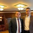 Deputatul Gheorghe Șoldan și ministrul Transporturilor, Sorin Grindeanu