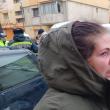Locatară din blocul avariat
