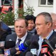 Preşedintele CJ Suceava, Gheorghe Flutur, și premierul Nicolae Ciucă