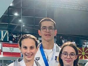 Daria Măriuca Silișteanu, David Ionuţ Zarojanu și Alecsia Maria Tenciu s-au remarcat la Naționalele de cadeți
