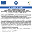 Comunicat de presă finalizare proiect POIM „Consolidarea capacității unităților de învățământ de stat din Comuna Vatra Moldoviței, jud.  Suceava în vederea gestionării situației de pandemie generată de virusul SARS-COV-2”