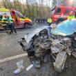 Un autoturism a intrat pe contrasens, cauza accidentului cu opt răniți din pădurea de la Ilișești