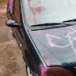 Mașini vandalizate