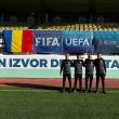 O brigadă de arbitri suceveni a arbitrat amicalul România – Italia, U18