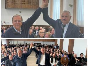 Gheorghe Flutur i-a lansat spre victorie în alegeri pe primarii din Comănești și Cacica, „doi stâlpi ai Bucovinei”