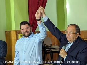 Gheorghe Flutur și Bogdan Gheorghiu au participat la lansarea candidatului PNL pentru Primăria Bunești, Cezar Ciornei