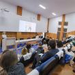 Conferința - De la grădiniță la școală - împreună antibullying părinți, specialiști, copii - desfășurată în aula Liceului cu Program Sportiv Suceava