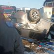 Două accidente s-au produs aproape simultan, la Marginea și Milișăuți