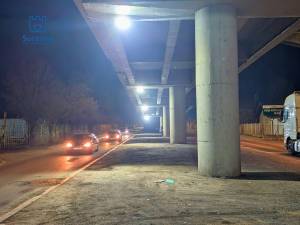 Zona de sub pasarela Ițcani și trecerile de pietoni de pe strada Gheorghe Doja, mai bine iluminate