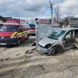 Accident cu trei mașini implicate și trei răniți, la Milișăuți